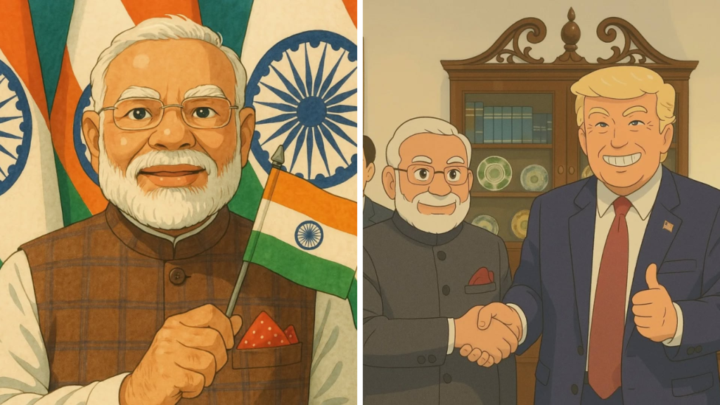 PM Modi in Studio Ghibli Style: 15 Viral ChatGPT Images Take Over Social Media
