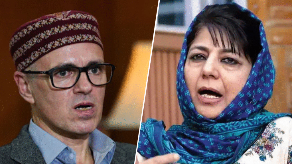 Omar Abdullah Vs Mehbooba Mufti Clash Over Tulbul Project Amid Indus Treaty Suspension