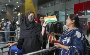 110 Indian Students Evacuated From Iran Land Safely in Delhi