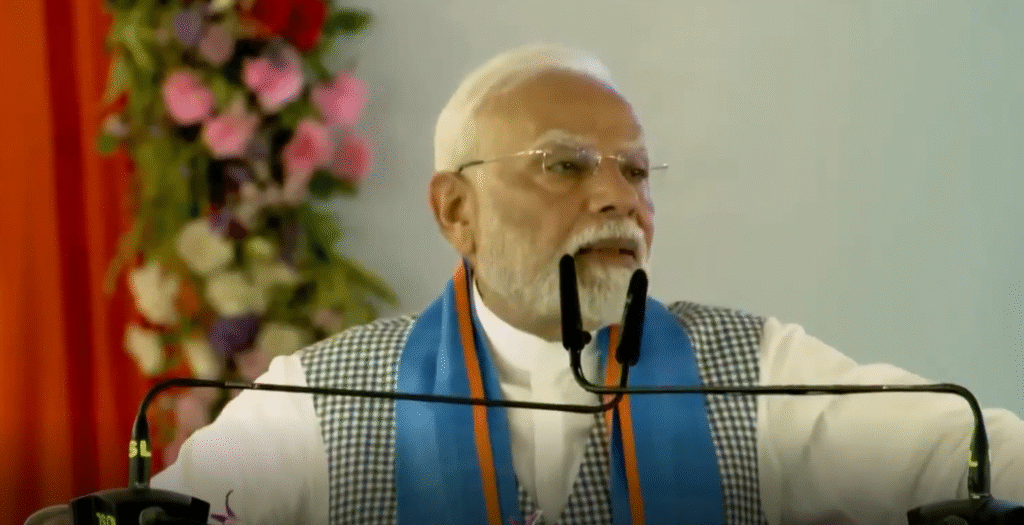 'Parivaar Ka Saath, Parivaar Ka Vikas': PM's Stinging Jibe at RJD-Congress in Bihar