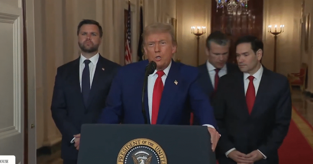 Trump Hails ‘Spectacular Success’ In Addressb To The Nation As US Airstrikes Annihilate Iran’s Nuclear Facilities