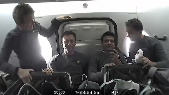 Indian Astronaut Shubhanshu Shukla Makes First Call From Space, Describes Debut As 'Baby Learning to Walk'