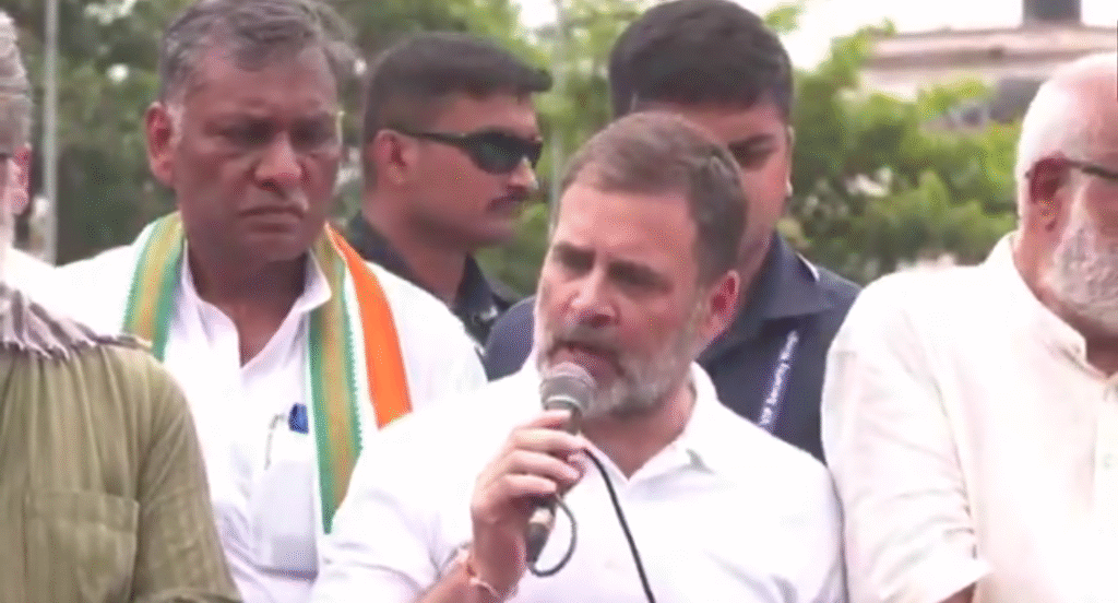 ‘Attempt To Replicate Maharashtra Model To Steal Bihar Polls’: Rahul Gandhi Slams BJP, EC