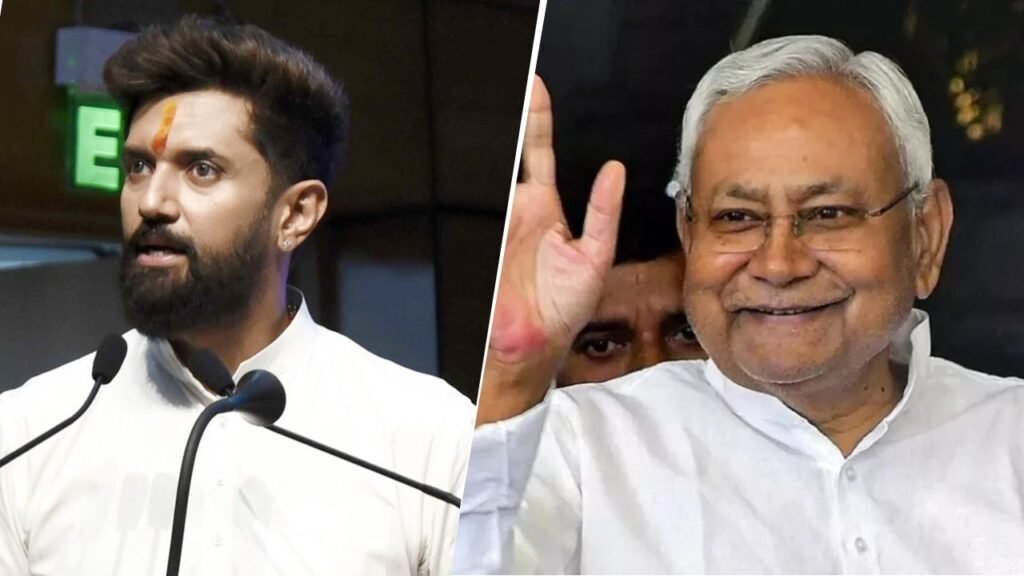 "Feel Sad to Support a Regime": Chirag Paswan Slams Ally Nitish Kumar Over Bihar Crime Surge
