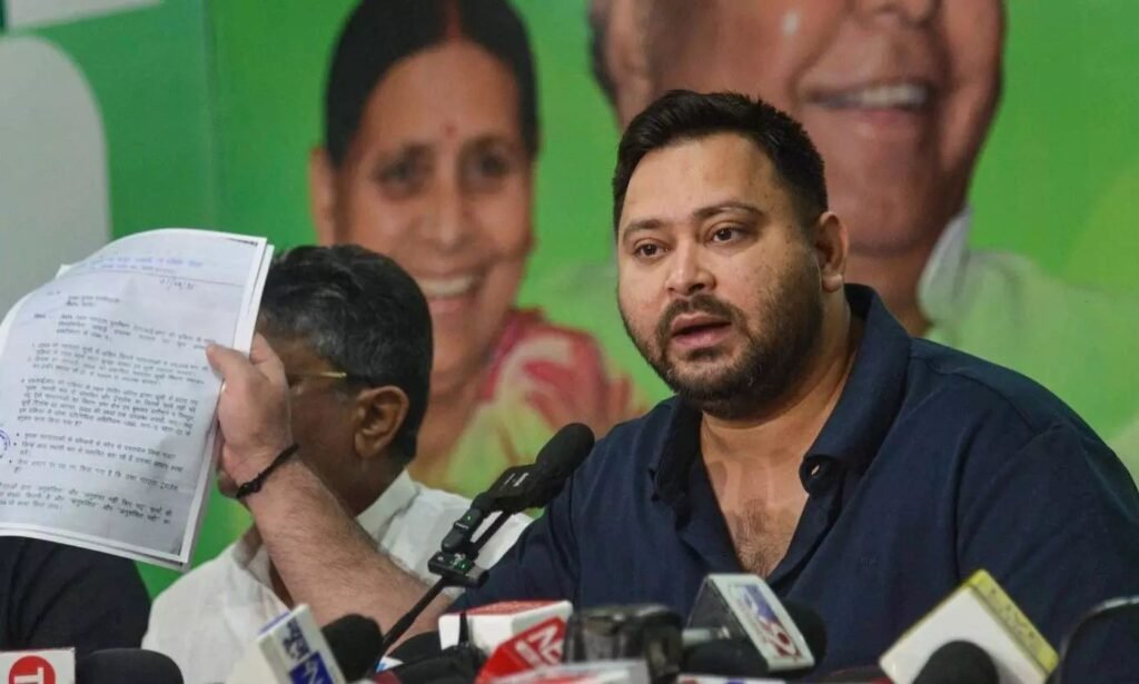 'Tejashwi Yadav Has 2 Voter ID Cards' Election Commission Issued Notice To RJD leader