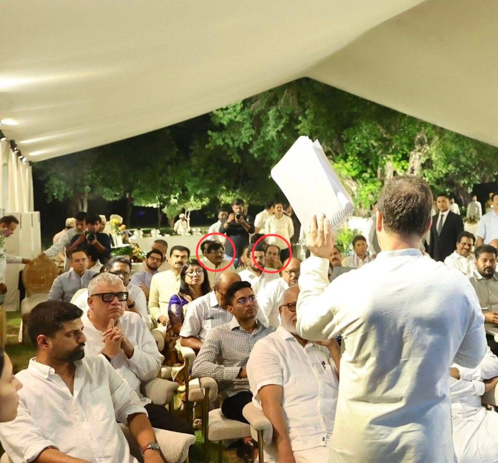 Uddhav's Last-Row Seat at INDIA Bloc Dinner Sparks BJP-Sena (UBT) War of Words